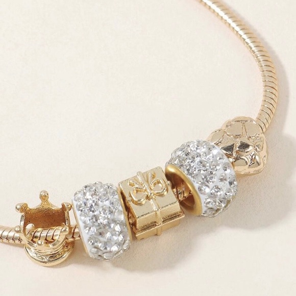 SHEIN Jewelry Rhinestone Decor Bracelet Poshmark